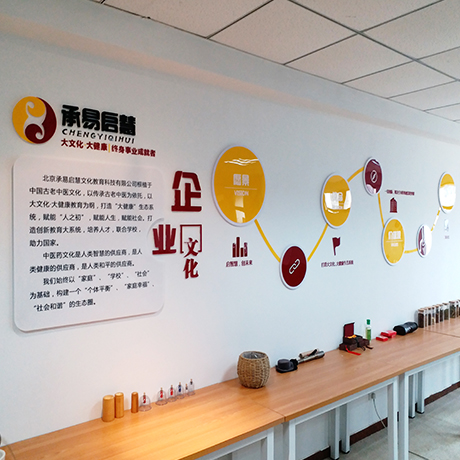 承易啟慧文化墻
