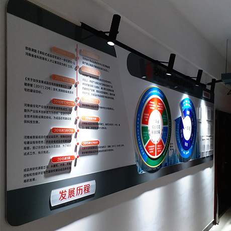 河南省中原成品房文化墻