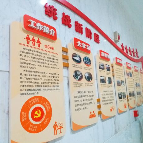 PVC創(chuàng)意造型文化墻