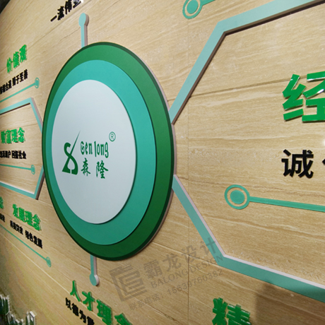 森隆藥業(yè)辦公區(qū)文化墻